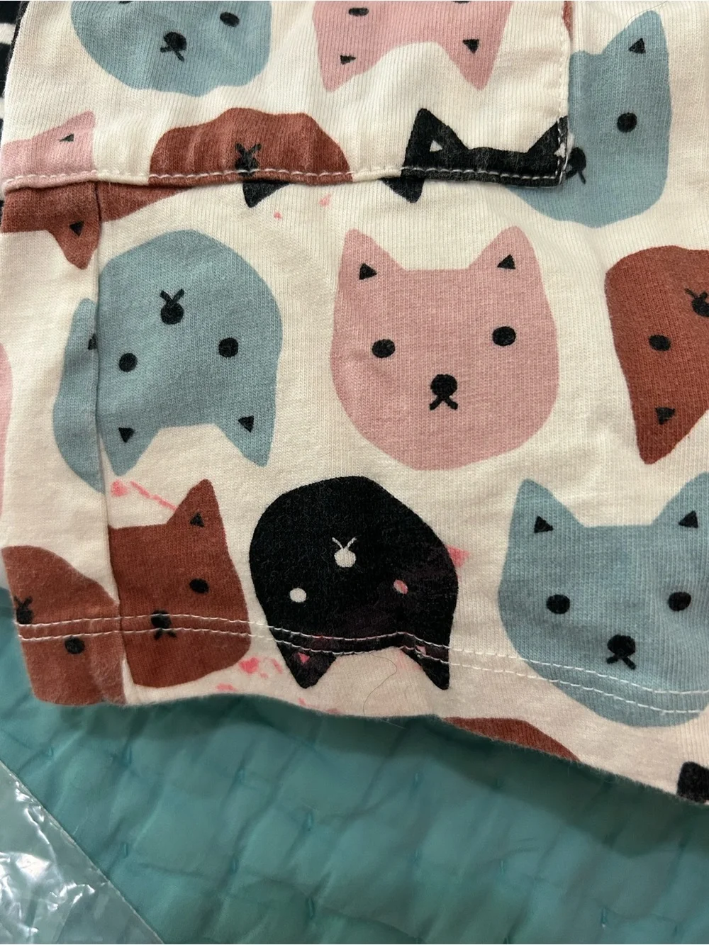 Hanna Andersson Cat Print Dress Size 5